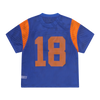 OPEN MESH PANEL JERSEY [BLUE/ORANGE]
