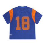 OPEN MESH PANEL JERSEY [BLUE/ORANGE]