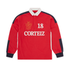 PANELLED RUGBY [RED]