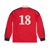 PANELLED RUGBY [RED]