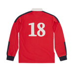 PANELLED RUGBY [RED]