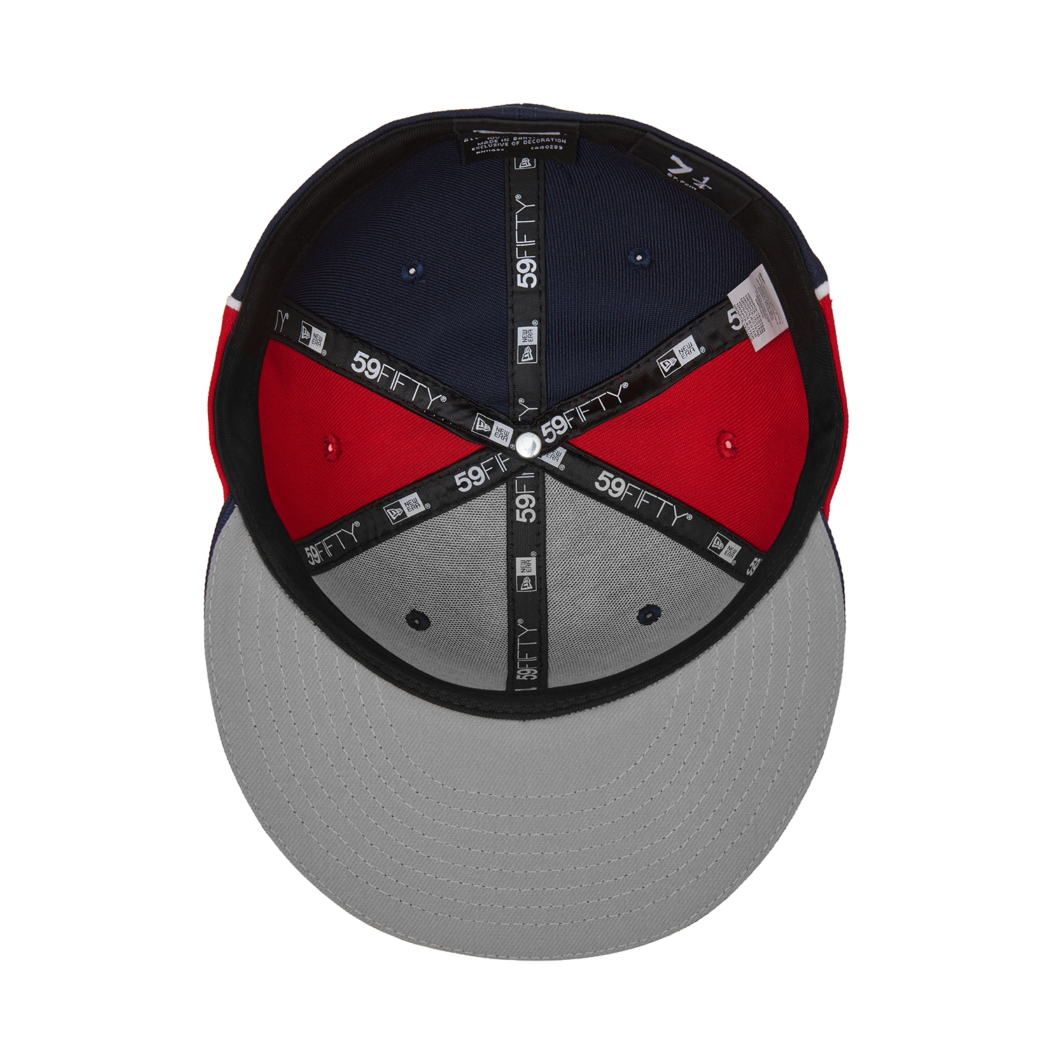PIRATE RADIO NEW ERA FITTED CAP [NAVY/RED]