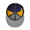 PIRATE RADIO NEW ERA FITTED CAP [PURPLE/GOLD]
