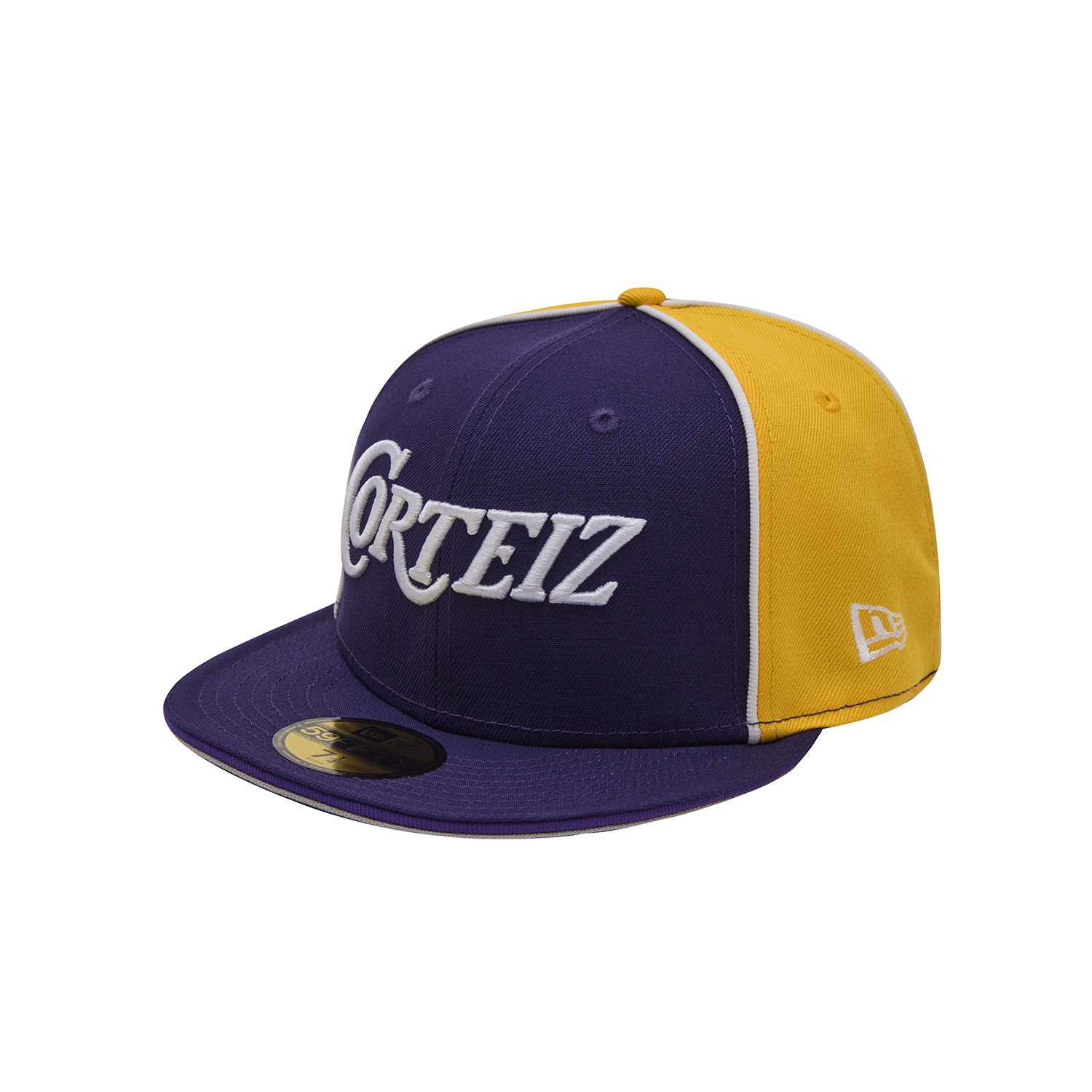 PIRATE RADIO NEW ERA FITTED CAP [PURPLE/GOLD]