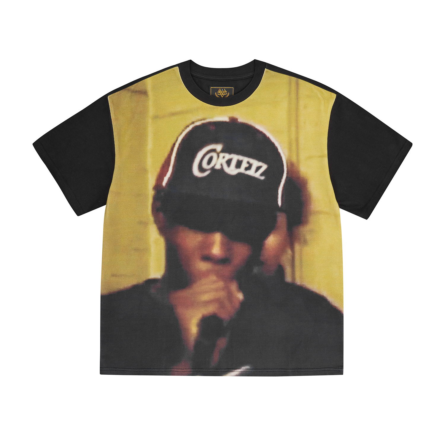 PIRATE RADIO HEAVYWEIGHT TEE [BLACK]