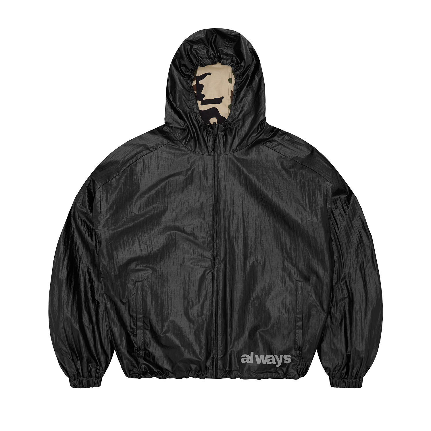 ALWEIZ REVERSIBLE JACKET [BLACK/CAMO]