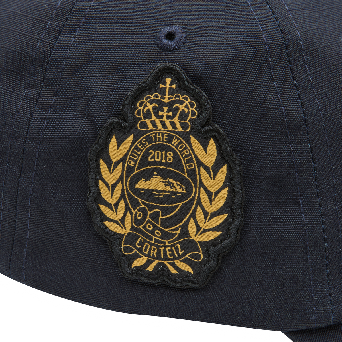 EMBLEM RIPSTOP CAP [NAVY]