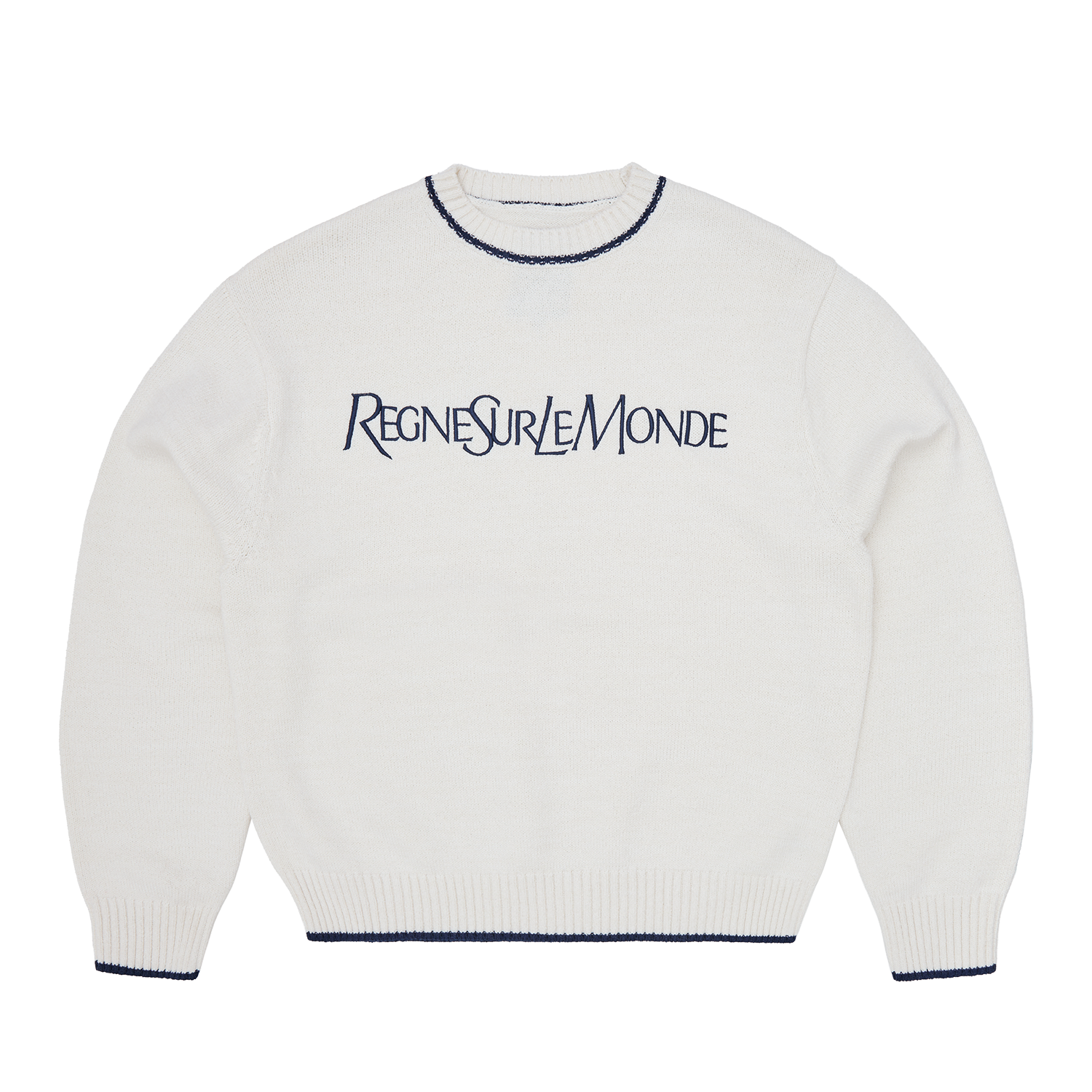 RSLM KNIT CREWNECK [CREAM]