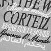 WORLDWIDE WAFFLE THERMAL [HEATHER GREY]