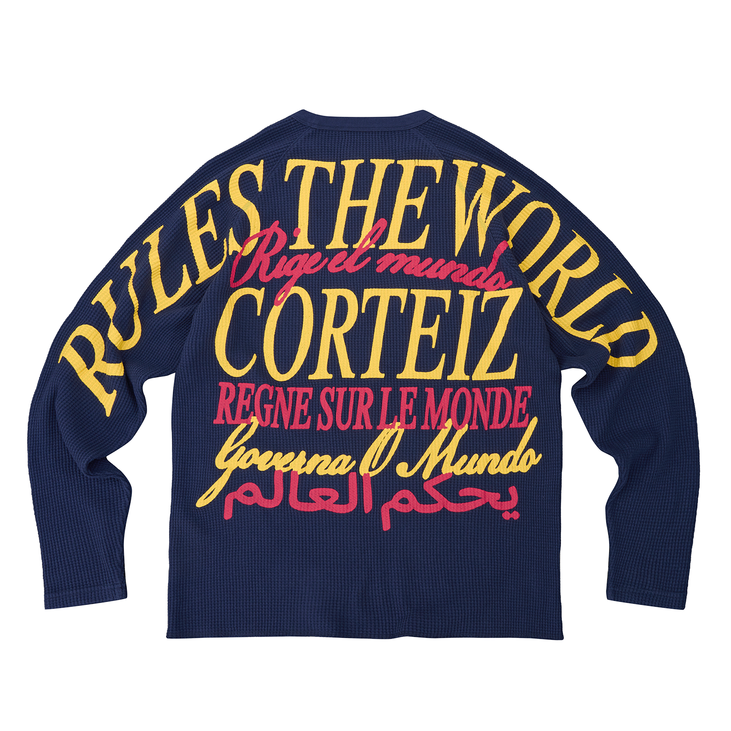 WORLDWIDE WAFFLE THERMAL [NAVY]