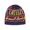 WORLDWIDE WAFFLE BEANIE [NAVY]