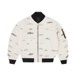 REVERSIBLE BOMBER JACKET [OFFWHITE & BLACK]