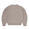 SCRIPT POCKET KNIT SWEATER [OATMEAL]