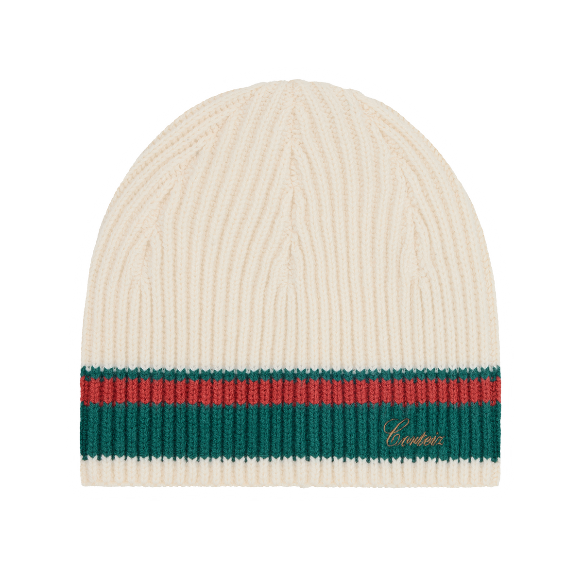 GIANNI KNIT BEANIE  [CREAM]