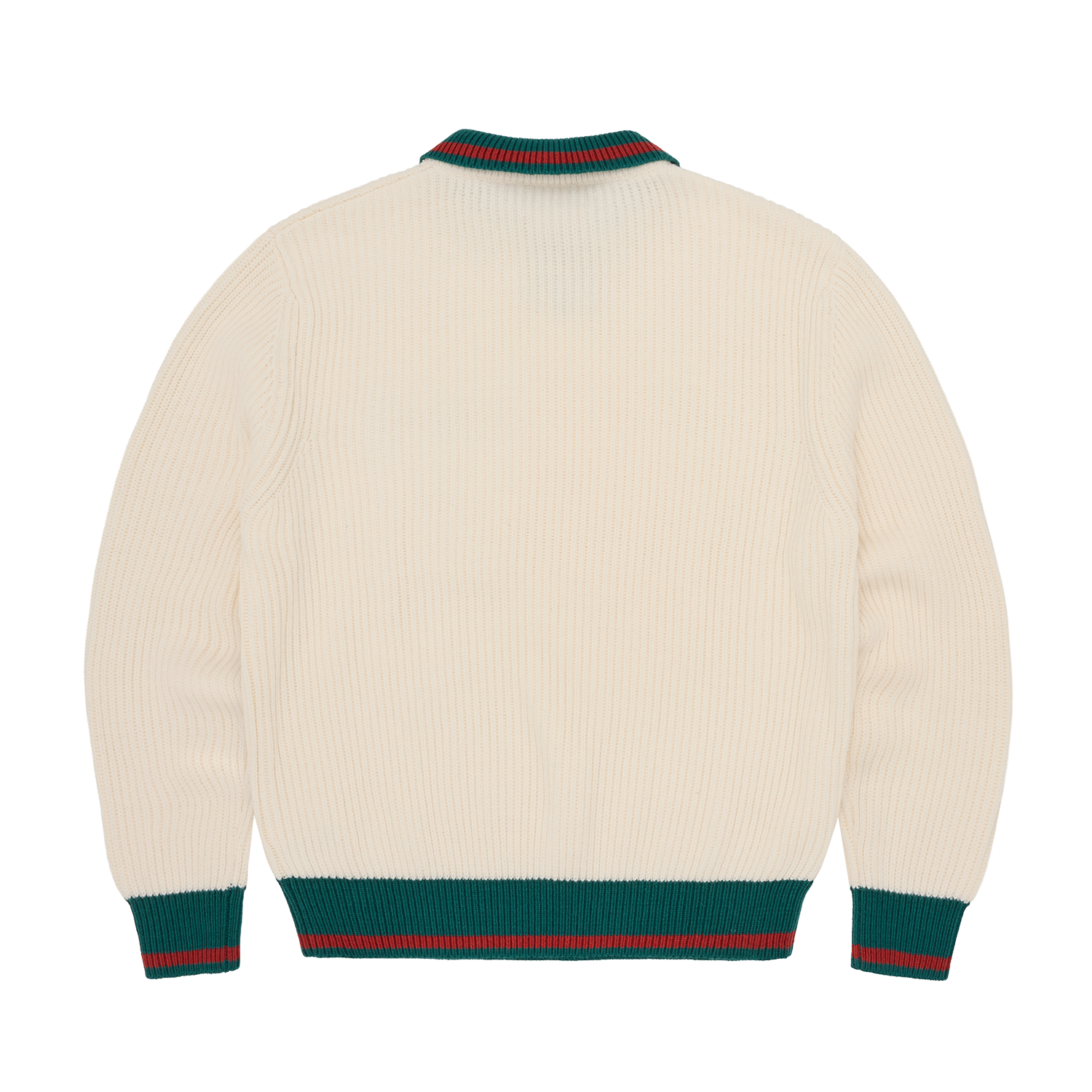 GIANNI KNIT POLO SWEATER [CREAM]