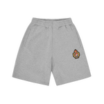 ROYALE CREST SWEATSHORT [HEATHER GREY]