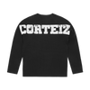 STAR RAGLAN WAFFLE THERMAL [BLACK]