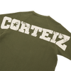 STAR RAGLAN WAFFLE THERMAL [OLIVE]