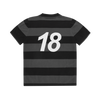 STRIPED KNIT JERSEY [BLACK]