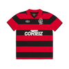 STRIPED KNIT JERSEY [RED]