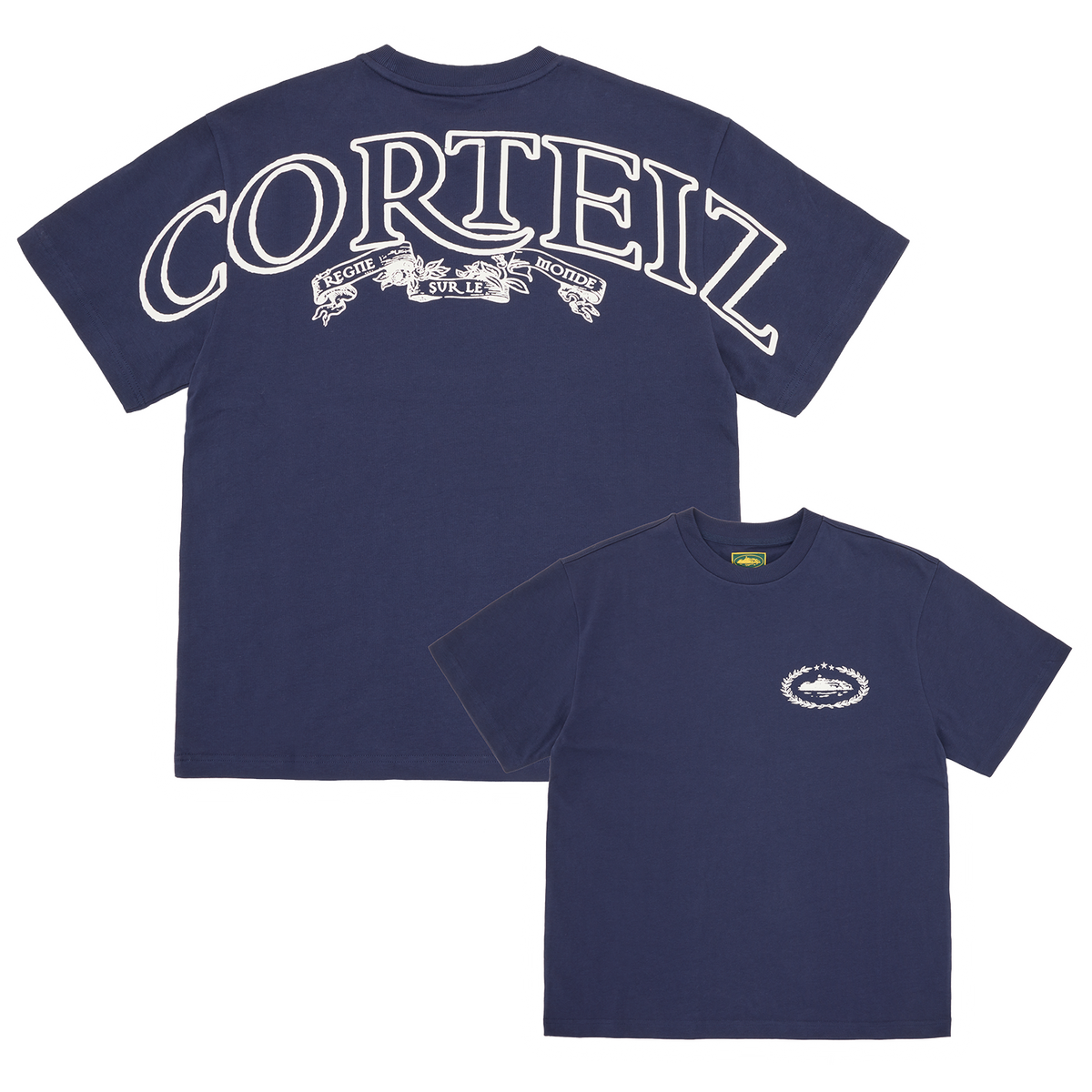 SUPERIOR ROYALE TEE [NAVY/WHITE]