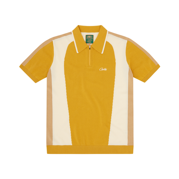 SOPRANO KNIT POLO [MUSTARD]