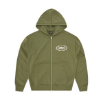 SUPERIOR ROYALE ZIP HOODIE [OLIVE]