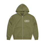 SUPERIOR ROYALE ZIP HOODIE [OLIVE]