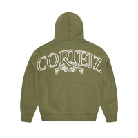 SUPERIOR ROYALE ZIP HOODIE [OLIVE]