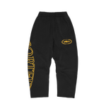 SUPERIOR ROYALE OPEN HEM PANT [BLACK / YELLOW]
