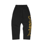 SUPERIOR ROYALE OPEN HEM PANT [BLACK / YELLOW]
