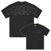 ROYALE HEAVYWEIGHT TEE [BLACK/BLACK]