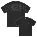ROYALE HEAVYWEIGHT TEE [BLACK/BLACK]