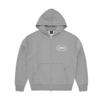 SUPERIOR ROYALE ZIP HOODIE [HEATHER GREY]