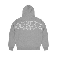 SUPERIOR ROYALE ZIP HOODIE [HEATHER GREY]