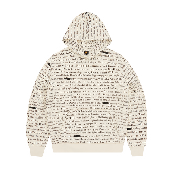 NATIONAL ANTHEM HOODIE [NATURAL]