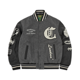 US VS DEM VARSITY JACKET [GREY]