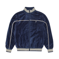 VVS UPTOWN VELOUR TRACK JACKET [NAVY]