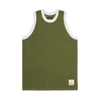 VICE MESH KNIT VEST [OLIVE]