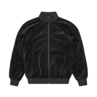 VVS VELOUR JACKET [TRIPLE BLACK]