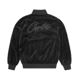 VVS VELOUR JACKET [TRIPLE BLACK]