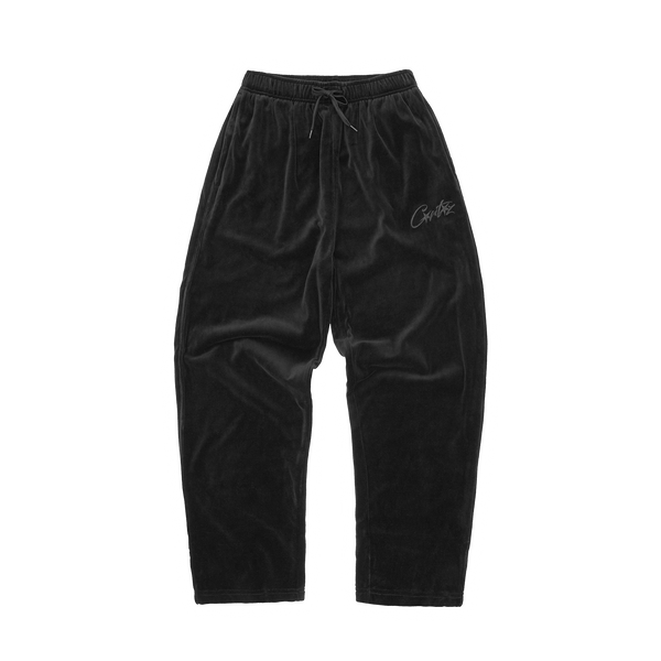 VVS VELOUR BOTTOMS [TRIPLE BLACK]