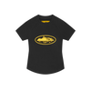 WMNS ALCATRAZ BABY TOP [BLACK & YELLOW]