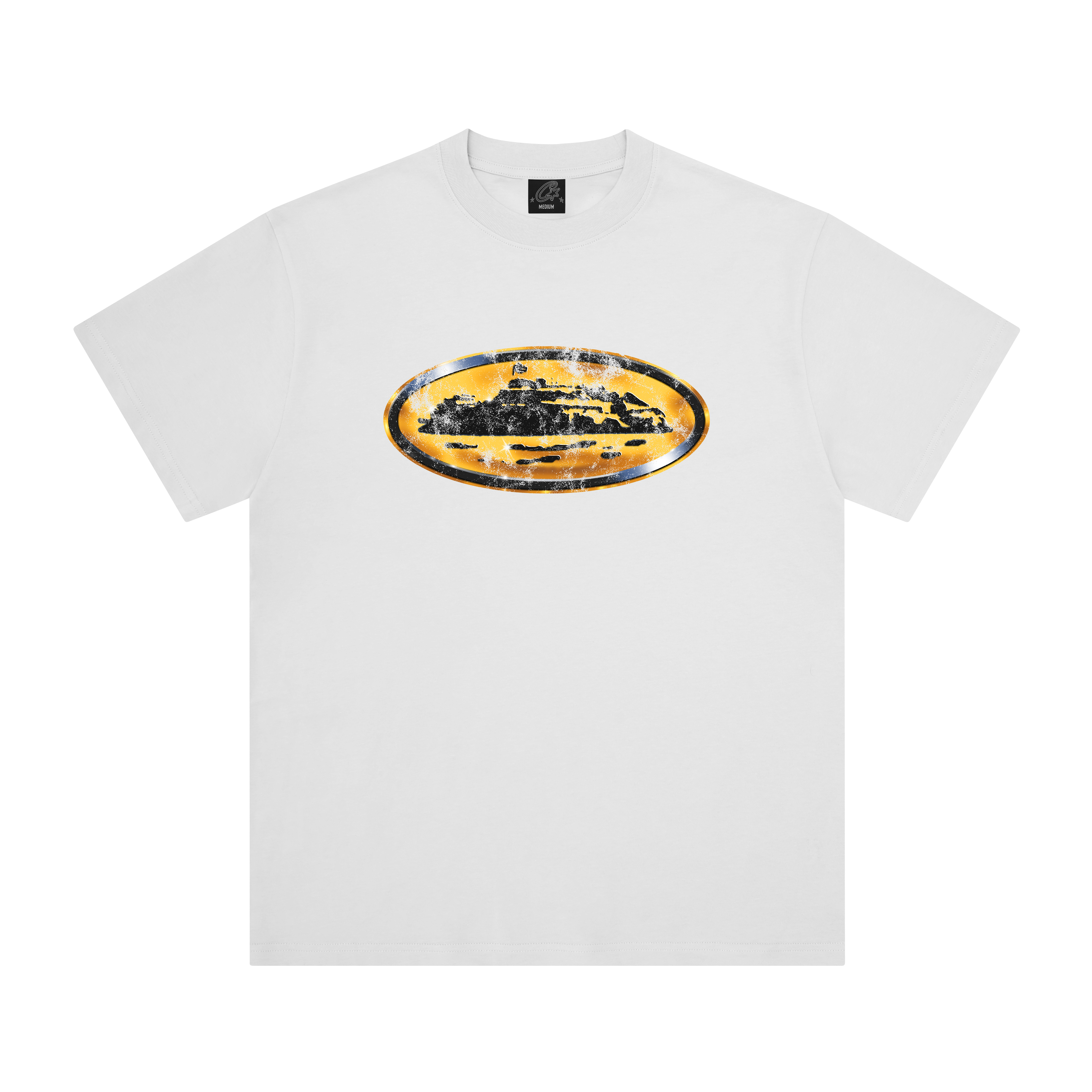 CORRODED ISLAND TEE [WHITE]