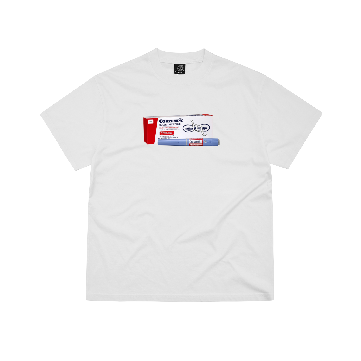 CORZEMPIC TEE [WHITE]