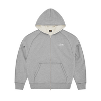 HMP THERMAL ZIP HOODIE [HEATHER GREY]