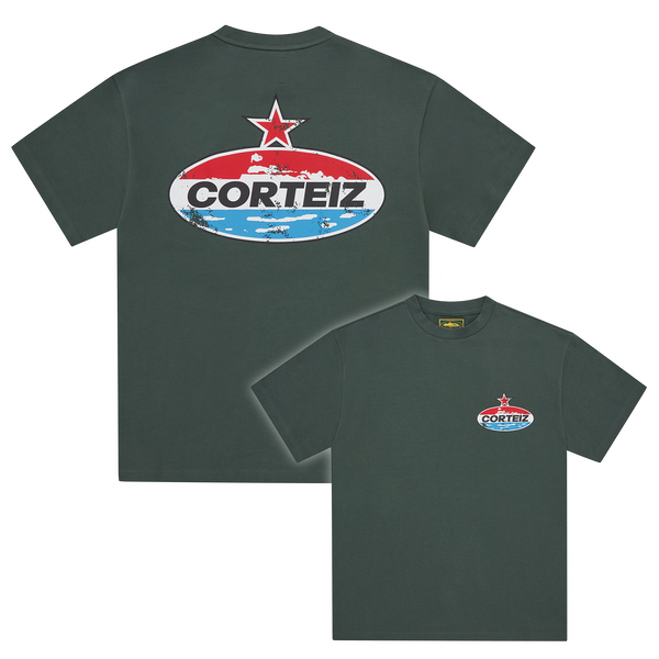 MOTOR HEAVYWEIGHT TEE [FOREST GREEN]