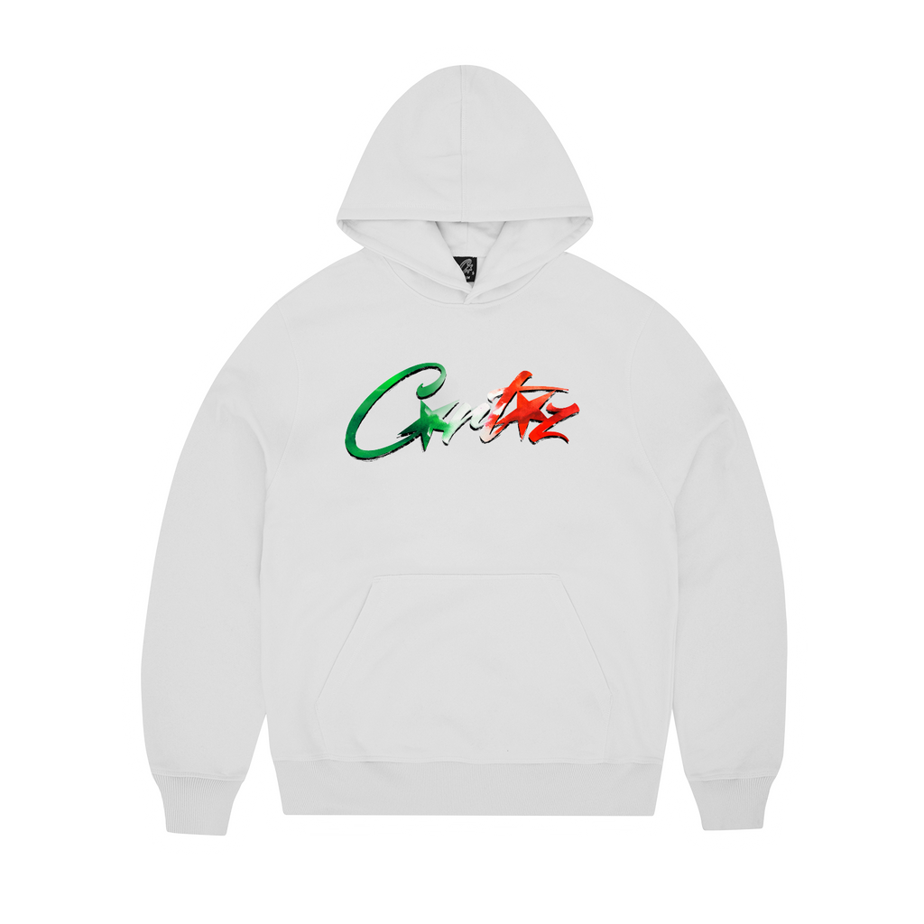 ALLSTARZ ITALIA HOODIE [WHITE]