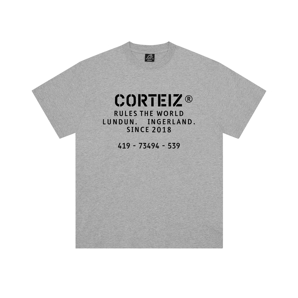 OG STENCIL TEE [GREY]