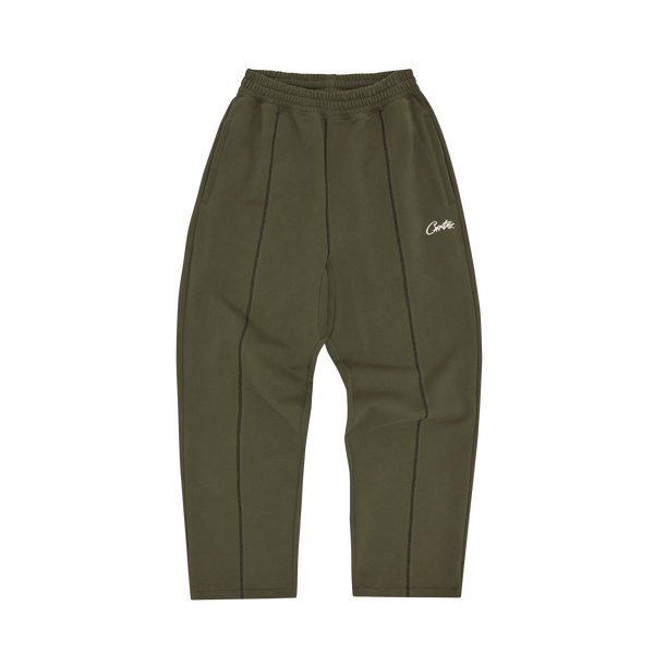 HMP OPEN HEM SWEATPANT [OLIVE / BLACK]